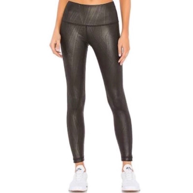 Nwt! Vimmia Sheath Core Leggings Black & Gold